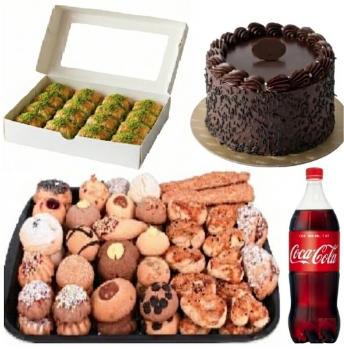 1 kg Fıstıklı Baklava Dahil 9-10 Kişilik Menü